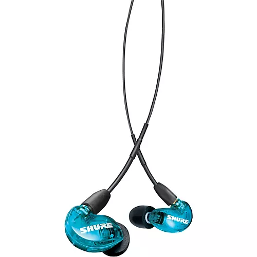 Shure MV7-K USB Microphone and SE215 Earphones Content Creator Bundle Clear