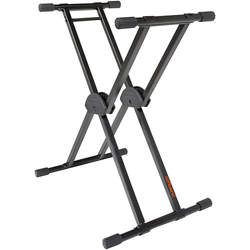 Roland FP-60X Digital Piano With Roland Double-Brace X-Stand and DP-10 Pedal Black