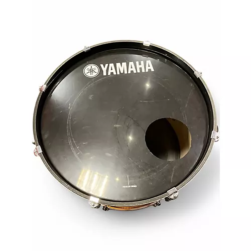 Used Yamaha 3 Piece Stage Custom GOLD SPARKLE Drum Kit GOLD SPARKLE
