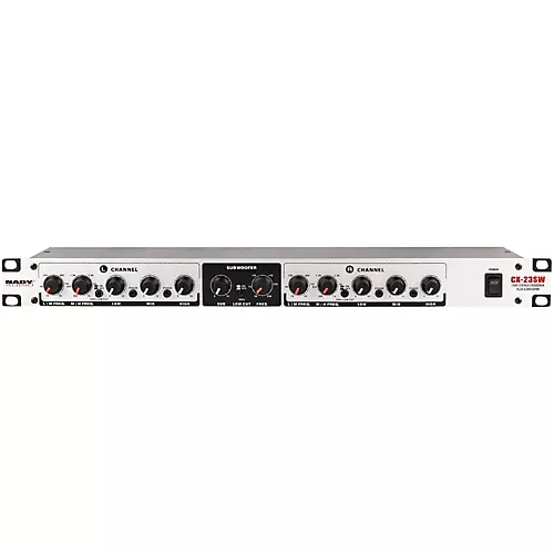 Nady CX23SW 3-Way Stereo Crossover