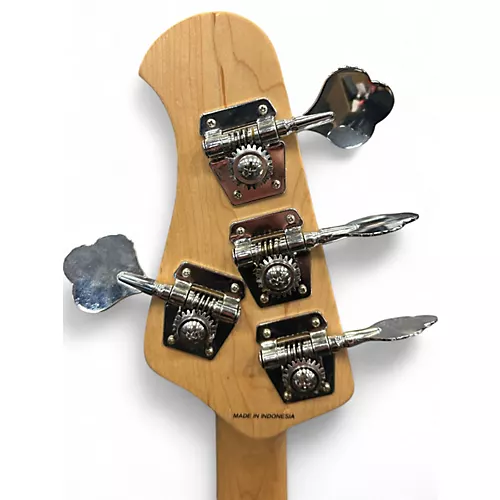 Used Sterling by Music Man Ray4 Blue Electric Bass Guitar Blue