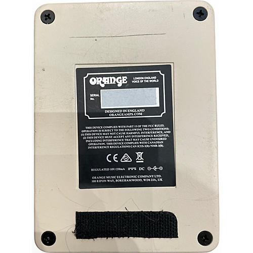 Used Orange Amplifiers Acoustic Preamp Effect Pedal