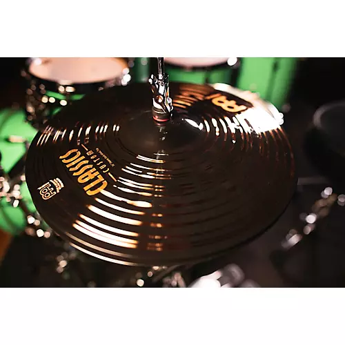 MEINL Classics Custom Dark Heavy Hi-Hat Cymbal Pair 14 in.