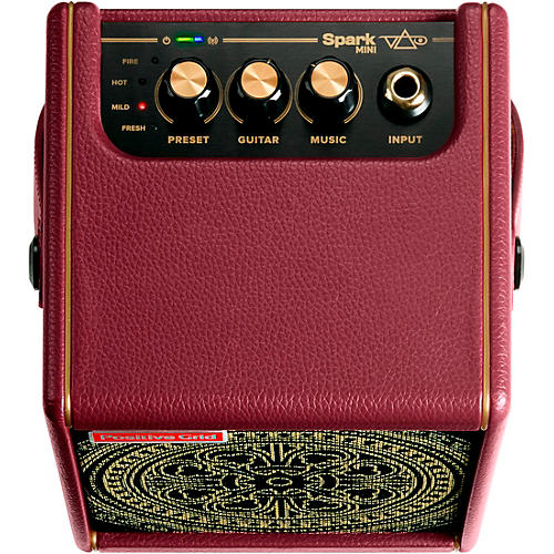 Positive Grid Spark MINI Vai 10W Battery-Powered Stereo Combo Amp Red