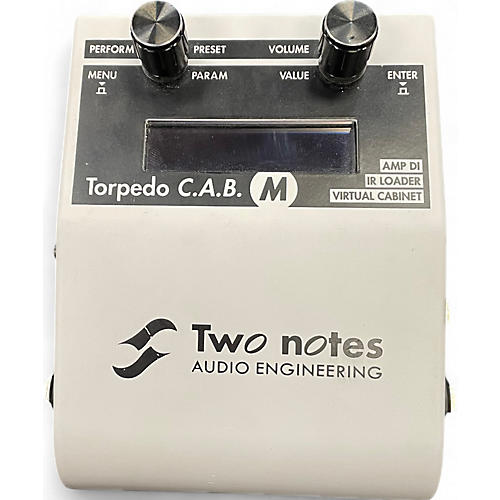 Used Two Notes AUDIO ENGINEERING TORPEDO CAB M Guitar Preamp