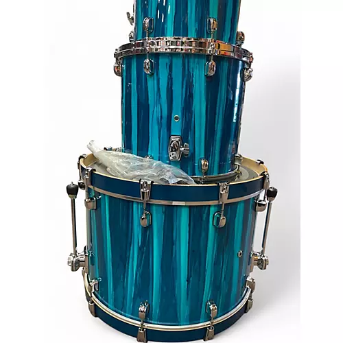 Used TAMA 3 Piece CUSTOM SKY BLUE AURORA Drum Kit SKY BLUE AURORA