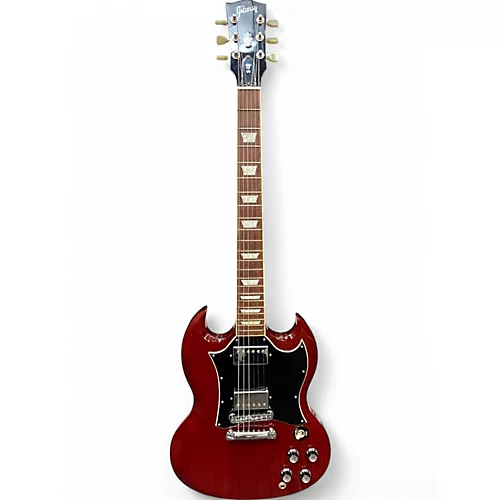 Used 2005 Gibson SG Standard Cherry Solid Body Electric Guitar Cherry