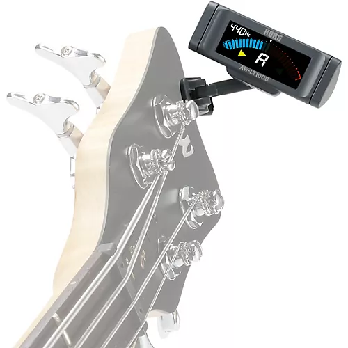 KORG AW-LT100B Clip-On Bass Tuner Black
