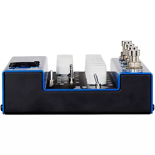 Quilter Labs DirectAmp Stereo Amp Simulator Effects Pedal Blue