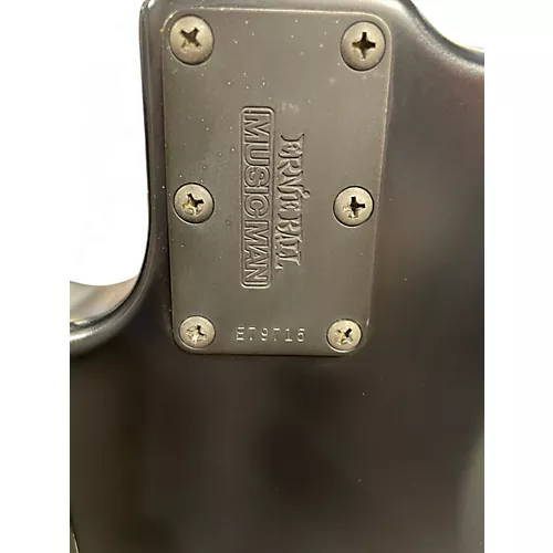 Used Ernie Ball Music Man StingRay 3 EQ HH Black Electric Bass Guitar Black