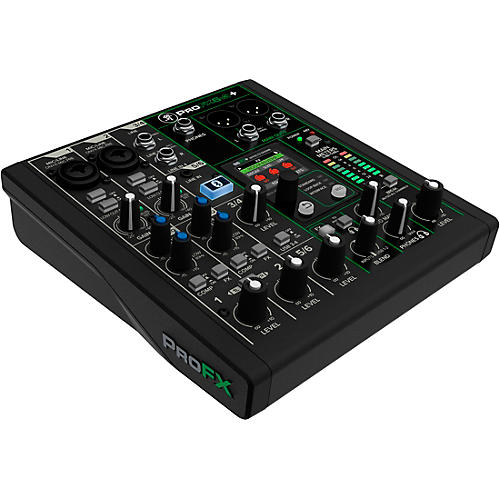 Mackie ProFX6v3+ 6-Channel Mixer With Gator Mixer Bag