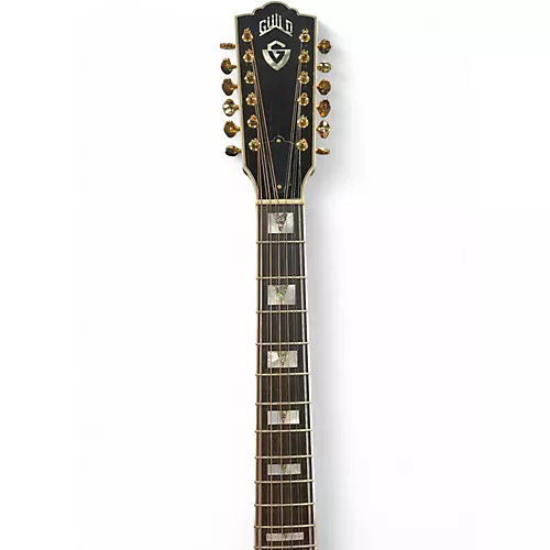 Used 2012 Guild F412 Natural 12 String Acoustic Electric Guitar Natural