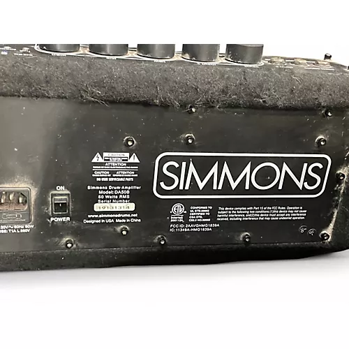 Used Simmons DA50B Keyboard Amp