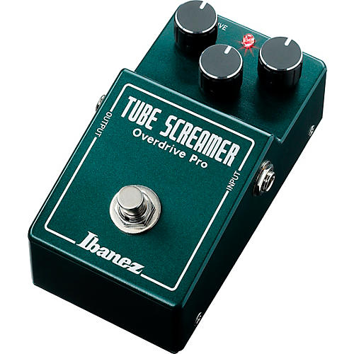 Ibanez TS808HW Handwired Tube Screamer Version 2 Overdrive Effects Pedal Sparkle Green