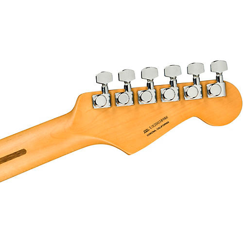 Fender American Ultra Stratocaster Maple Fingerboard Left-Handed Electric Guitar Texas Tea