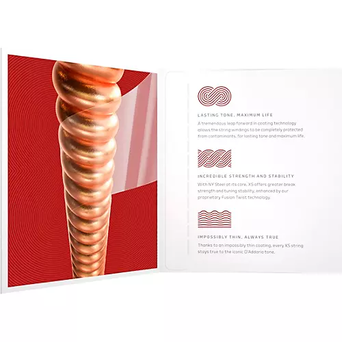 D'Addario XS Acoustic Phosphor Bronze Strings Light Plus (12.5 - 54)