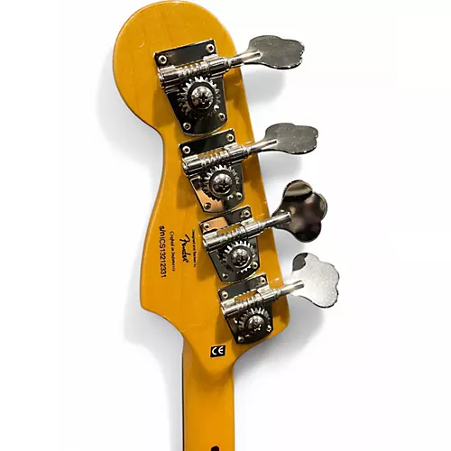 Used Squier Classic Vibe 70s Jazz Bass Natural Electric Bass Guitar Natural