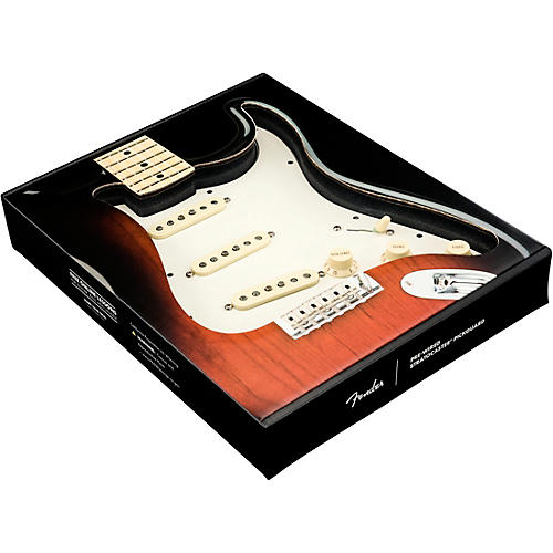 Fender Stratocaster SSS 57/62 Prewired Pickguard White/Back/White
