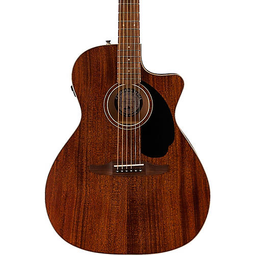 Fender California Newporter Special All-Mahogany Acoustic-Electric Guitar Honey Burst