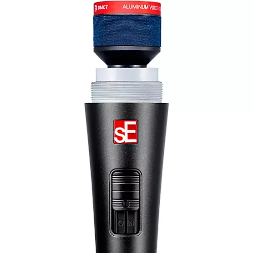 sE Electronics V7 SWITCH Dynamic Supercardioid Microphone With On/Off Switch Black