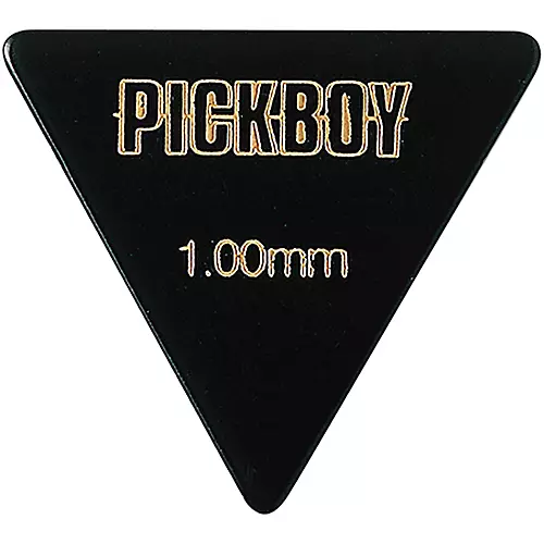 Pick Boy Triangle Black Cellulose Bass Picks 1.50 mm 10 Pack