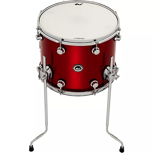 DW DWe Wireless Acoustic/Electronic Convertible Floor Tom with Legs 14 x 12 in. Finish Ply Black Galaxy