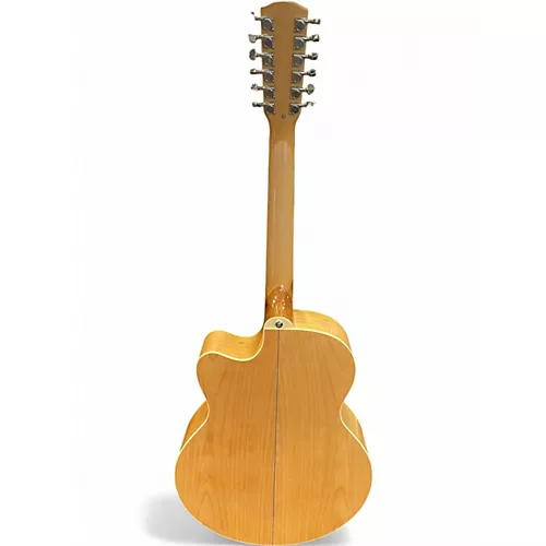 Used Alvarez AJ60SC/12 Natural 12 String Acoustic Electric Guitar Natural