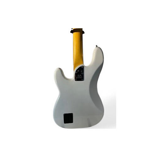 Used Fender American Ultra Precision Bass Platinum Electric Bass Guitar Platinum