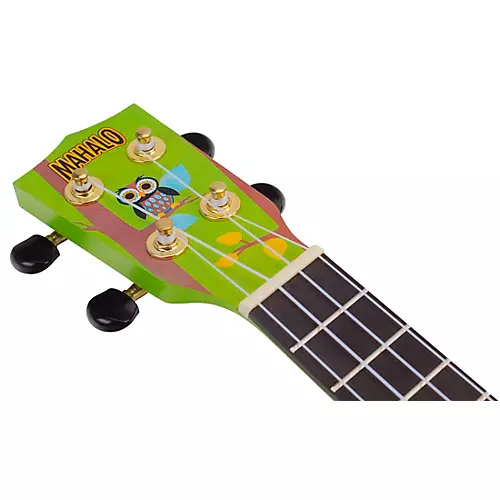 Mahalo Art Series Soprano Ukulele With Bag Tiki Motif