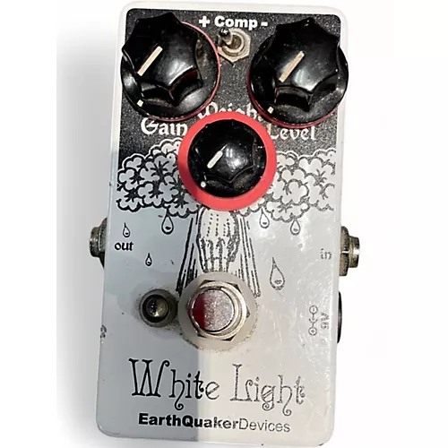Used EarthQuaker Devices White Light Overdrive Effect Pedal