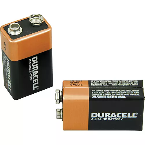 Duracell 9-Volt Batteries 2-Pack