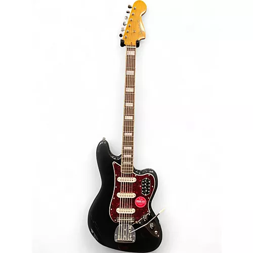 Used Squier CLASSIC VIBE BASS VI Black Electric Bass Guitar Black