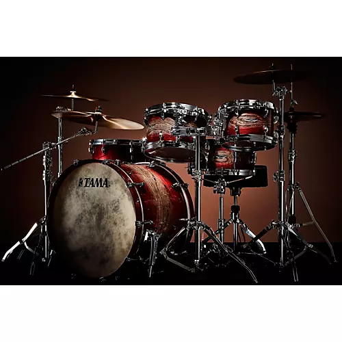 TAMA STAR Walnut 4-Piece Shell Pack With 22