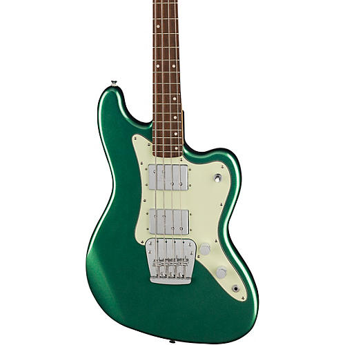 Squier Paranormal Rascal Bass HH Guitar Sherwood Green