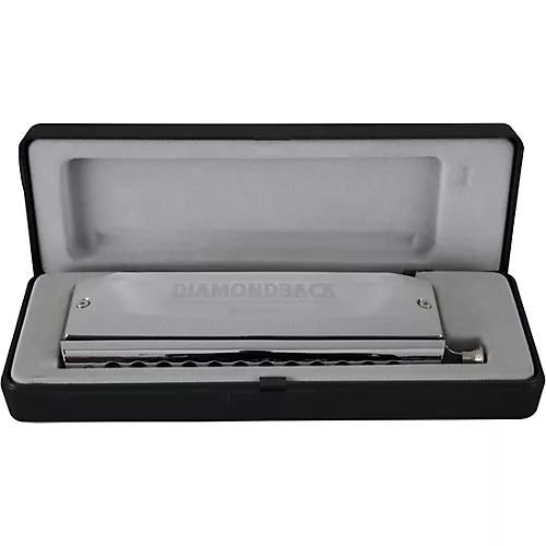 Silver Creek Diamondback Chromatic Harmonica C