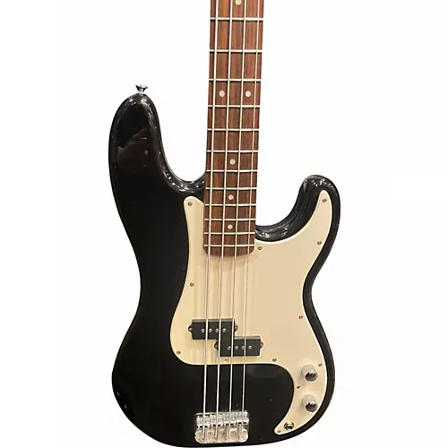 Used Squier Affinity Precision Bass Black Electric Bass Guitar Black