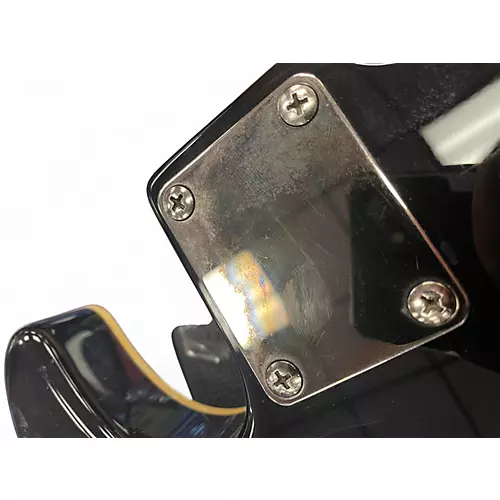 Used Fender Aerodyne Jazz Bass Black Electric Bass Guitar Black