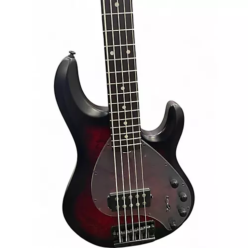 Used Sterling by Music Man STINGRAY RAY 35 DARK SCARLET Electric Bass Guitar DARK SCARLET