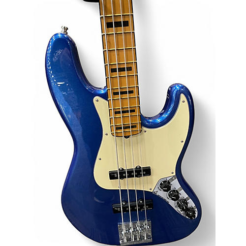 Used Fender American Ultra Jazz Bass Cobra Blue Electric Bass Guitar Cobra Blue