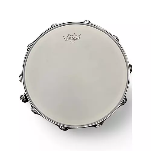 Used Yamaha 6.5in HANDCRAFTED ALUMINUM SILVER Drum SILVER 93