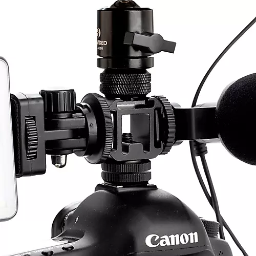 BENRO MeVIDEO Livestream Triple Cold Shoe Adapter
