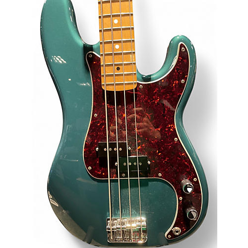 Used 2020s Fender Player Precision Bass TEAL Electric Bass Guitar TEAL