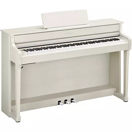 Yamaha Clavinova CLP-835 Console Digital Piano With Bench White Birch