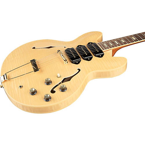 Gibson Custom M2M 1964 ES-335 Figured P-90 VOS Semi-Hollow Electric Guitar Transparent Cherry