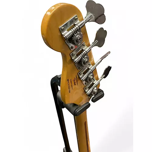 Used Squier Classic Vibe 70s Jazz Bass Natural Electric Bass Guitar Natural