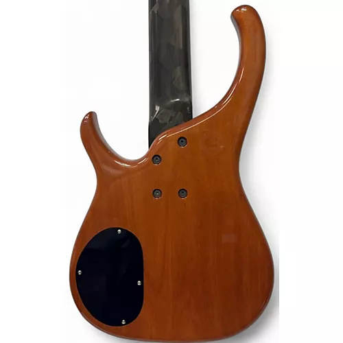 Used Modulus Guitars Q5 Quantum 5 String Fretless Semi-Hollow Electric Bass Guitar Natural