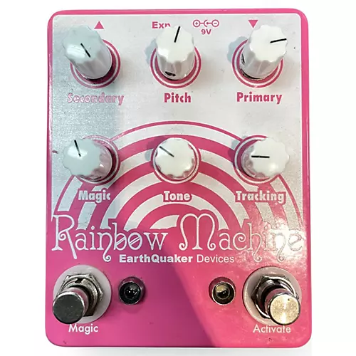 Used EarthQuaker Devices Rainbow Machine Polyphonic Pitch Mesmerizer Effect Pedal
