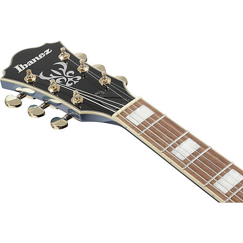 Ibanez Artcore AS73G Semi-Hollow Electric Guitar Moonstone Silver Flat
