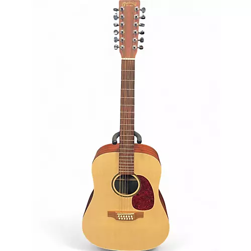 Used Martin D12XM Natural 12 String Acoustic Guitar Natural