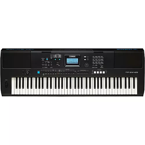 Yamaha PSR-EW425 High-Level Portable Keyboard Package Essentials Package